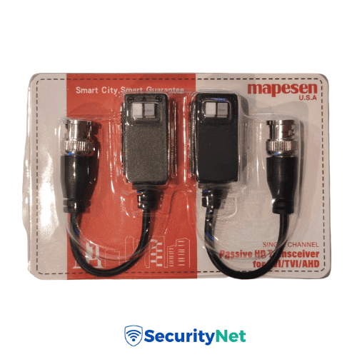 balun pasivo 4k par con bornera cctv camaras de seguridad mapesen