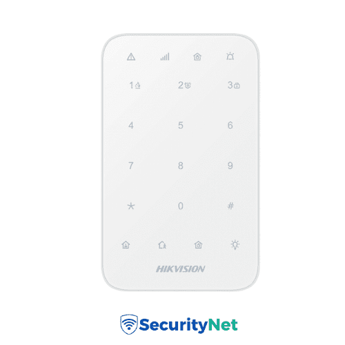 teclado inalambrico hikvision ax pro led bidireccional ds pk1 e wb