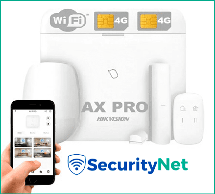 Kit Alarma Hikvision 4g Inalambrica Remoto Pir Magneto Batería AxPro DS-PWA48-WB/4G - Image 2